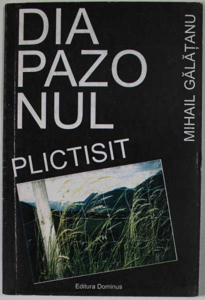 DIAPAZONUL PLICTISIT , versuri de MIHAIL GALATANU , 2002 , DEDICATIE *