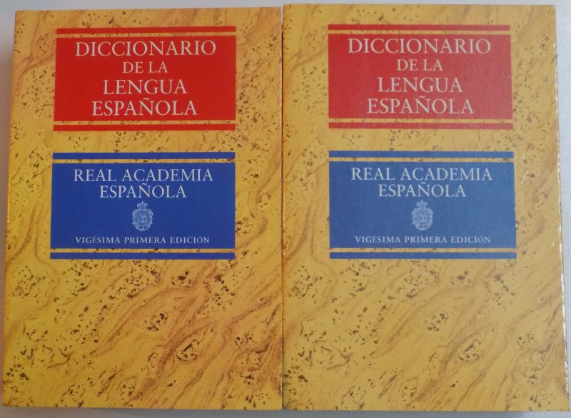 DICCIONARIO DE LA LENGUA ESPANOLA , VOL.I si II , 1992