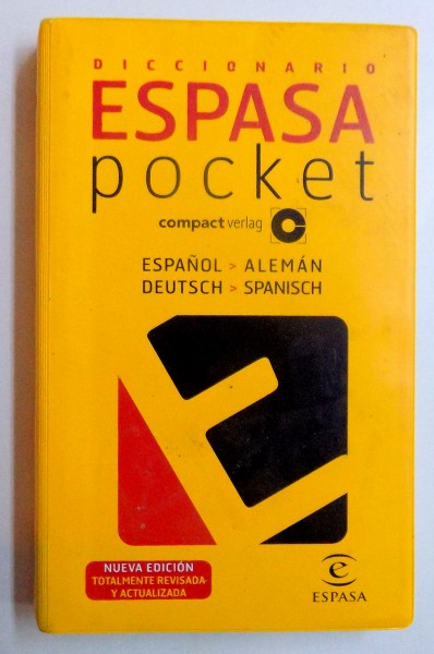 DICCIONARIO ESPASA POCKET - ESPANOL - ALEMAN / DEUTSCH - SPANISCH, 2007