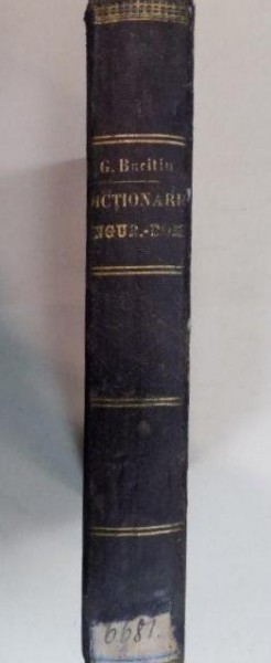 Dictionariu Unguresc - Romanescu, compusu de Georgie Baritiu, Brasov, 1869