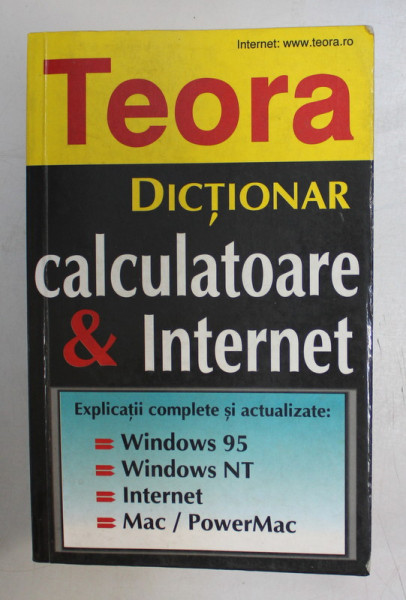 DICTIONAR, CALCULATOARE SI INTERNET de BRYAN PFAFFENBERGER, DAVID WALL , 1997
