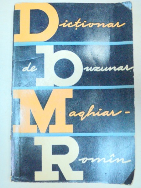DICTIONAR DE BUZUNAR MAGHIAR-ROMIN - BELA KELEMEN  BUCURESTI 1964