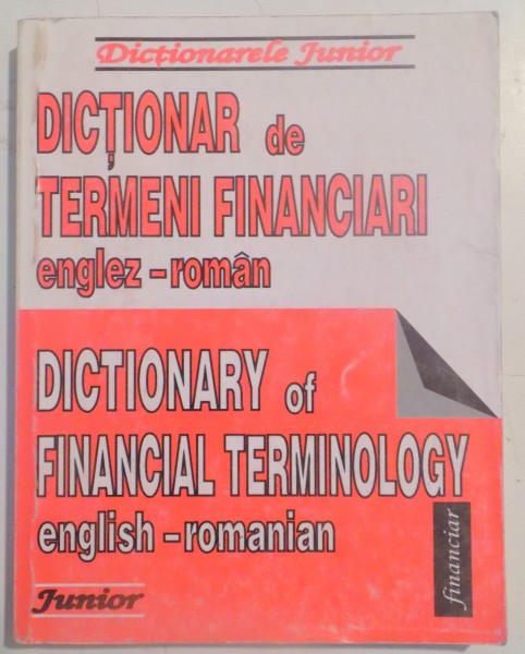 DICTIONAR DE TERMENI FINANCIARI ENGLEZ-ROMAN