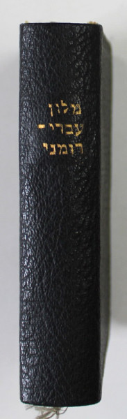 DICTIONAR EBRAIC - ROMAN , ANII '2000