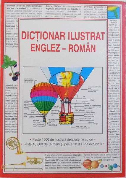 DICTIONAR ILUSTRAT ENGLEZ  -  ROMAN redactor JANE BINGHAM , 2008