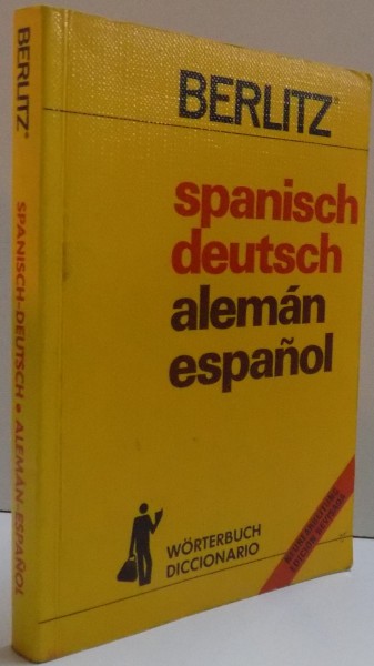 DICTIONAR SPANIOL -GERMAN , GERMAN-SPANIOL , 1979