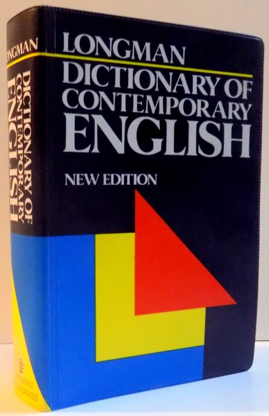 DICTIONARY OF CONTEMPORARY ENGLISH , NEW EDITION , 1987