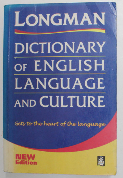 DICTIONARY OF ENGLISH LANGUAGE AND CULTURE - LONGMAN , 1998