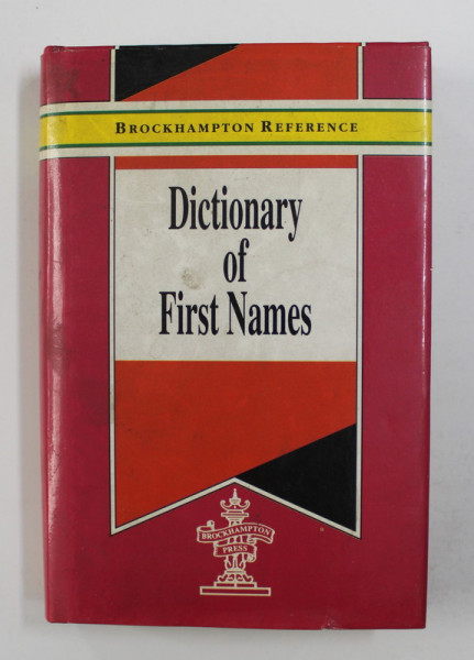 DICTIONARY OF FIRST NAMES , 1995