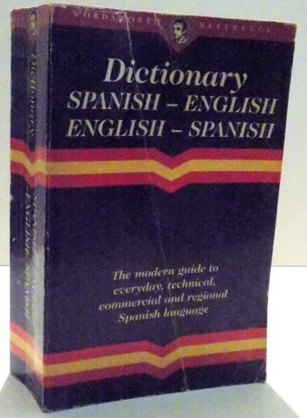 DICTIONARY SPANISH - ENGLISH , ENGLISH - SPANISH , 1991
