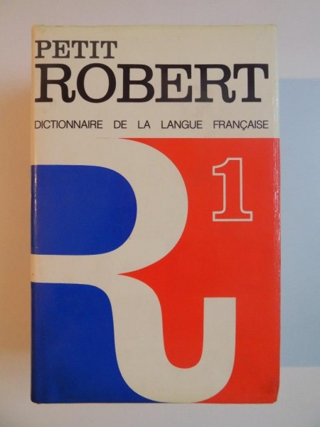 DICTIONNAIRE ALPHABETIQUE ET ANALOGIQUE DE LA LANGUE FRANCAISE de A. REY et J. REY DEBOVE , 1990