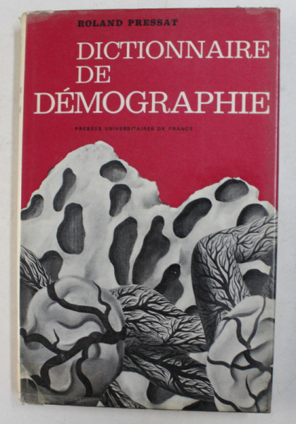 DICTIONNAIRE DE DEMOGRAPHIE par ROLAND PRESSAT , 1979