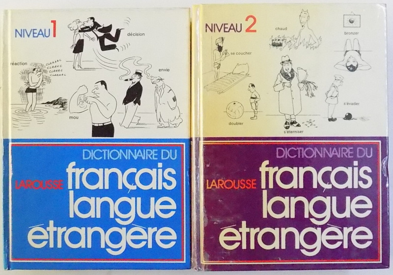 DICTIONNAIRE DU FRANCAIS LANGUE ETRANGERE , VOL. I - II , 1977