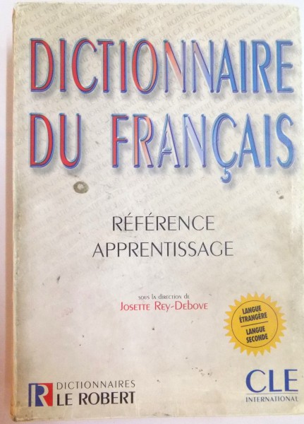 DICTIONNAIRE DU FRANCAISE , 1999
