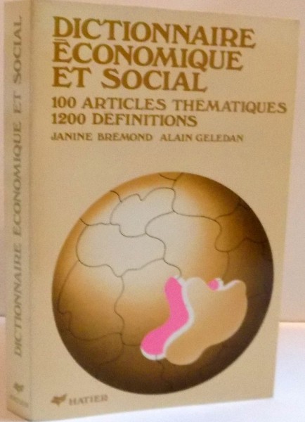 DICTIONNAIRE ECONOMIQUE ET SOCIAL , 1984