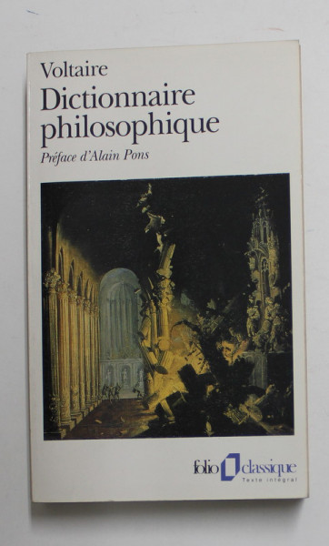 DICTIONNAIRE PHILOSOPHIQUE par VOLTAIRE , 1994