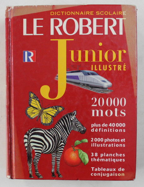 DICTIONNAIRE SCOLAIRE LE ROBERT JUNIOR ILLUSTRE - 20.000 MOTS , 1999