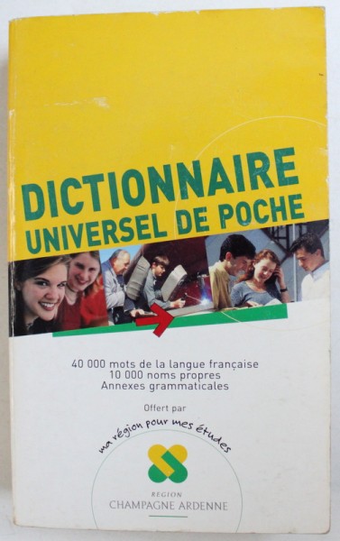DICTIONNAIRE UNIVERSEL DE POCHE  - 40000 MOTS DE LA LANGUE FRANCAISE , 10000 NOMS PROPRES , ANNEXES GRAMMATICALES par EMMANUEL FOUQUET , 2000