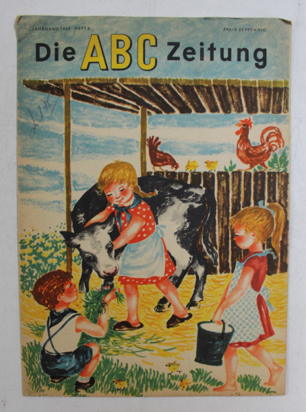 DIE ABC ZEITUNG , HEFT 6  ,  JAHRGANG 1962