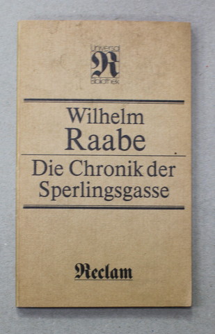 DIE CHRONIK DER SPERLINGSGASSE von WILHELM RAABE , 1989