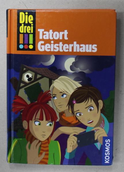 DIE DREI , TATORT GEISTERHAUS ( SCENA CRIMEI , CASA BANTUITA )  von MAJA VON VOGEL  , TEXT IN LIMBA GERMANA , 2013