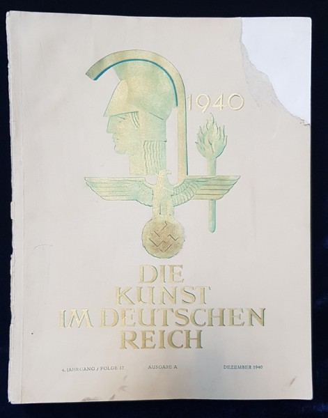 DIE KUNST IM DEUTSCHEN  REICH  1940