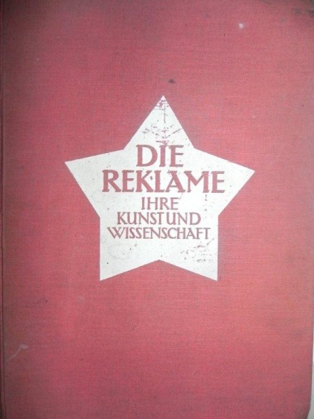 DIE REKLAME ZEITCHRIFT  IHRE  KUNSTUND WISSENSCHAFT  1914