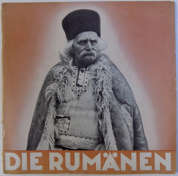 DIE RUMANEN , ( PLIANT DE PREZENTARE  IN LIMBA GERMANA,  cu fotografii) , text OCTAVIAN GOGA