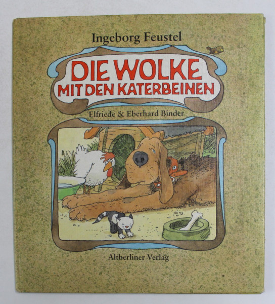DIE WOLKE MIT DEN KATERBEINEN von INGEBORG FEUSTEL , bilder ELFRIEDE und EBERHARD BINDER , 1984