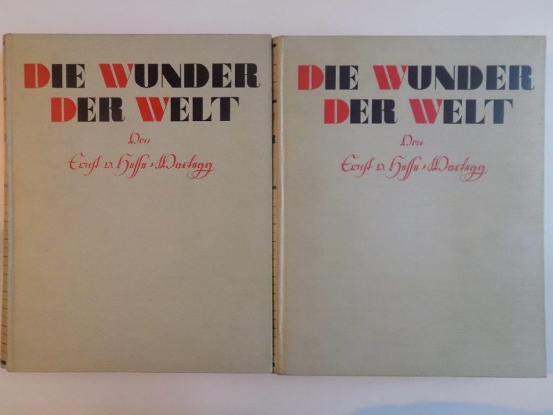 DIE WUNDER DER WELT von HESSE WARTEGG, VOL I-II