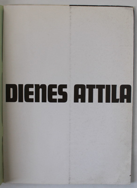DIENES ATTILA , SCULPTURE , A SKIN FOR THE SOUL , CATALOG DE EXPOZITIE , ANII '  80