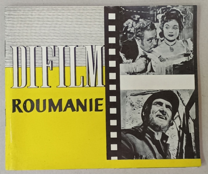 DIFILM ROUMANIE , FILMS ARTISTIQUES DE LONG METRAGE , COURT METRAGE , ANIMATION , ETC .  BROSURA DE PREZENTARE MULTILINGVA , 1960