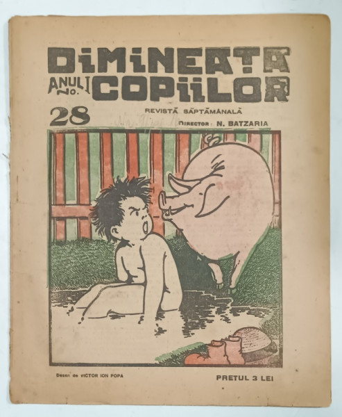 DIMINEATA COPIILOR , REVISTA SAPTAMANALA , NR. 28 , 1924
