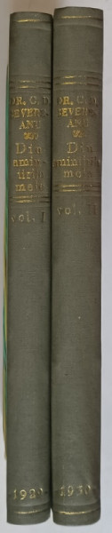 DIN AMINTIRILE MELE de DOCTORUL C.D. SEVEREANU , VOLUMELE I - II , 1853-1929 , APARUTE 1929 -1930