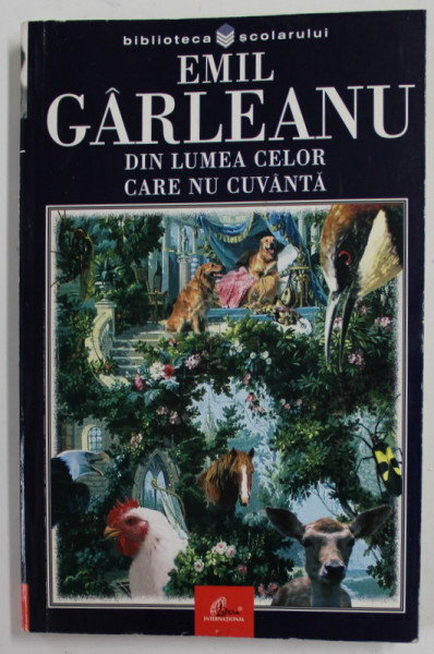 DIN LUMEA CELOR CARE NU CUVANTA de EMIL GARLEANU , 2003 , INSCRISURI PE BLOCUL DE FILE