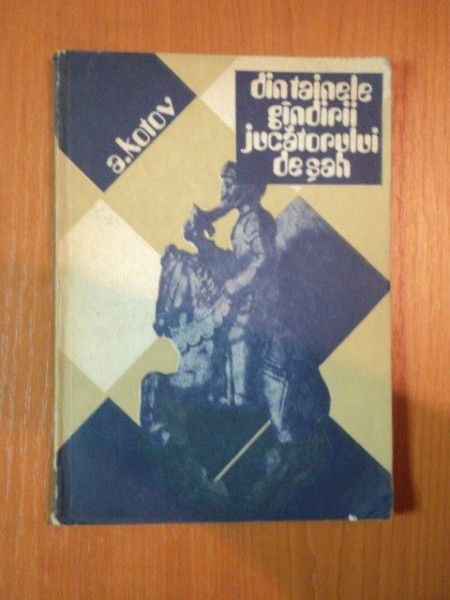 DIN TAINELE GANDIRII JUCATORULUI DE SAH de A.KOTOV , prezinta halouri de apa