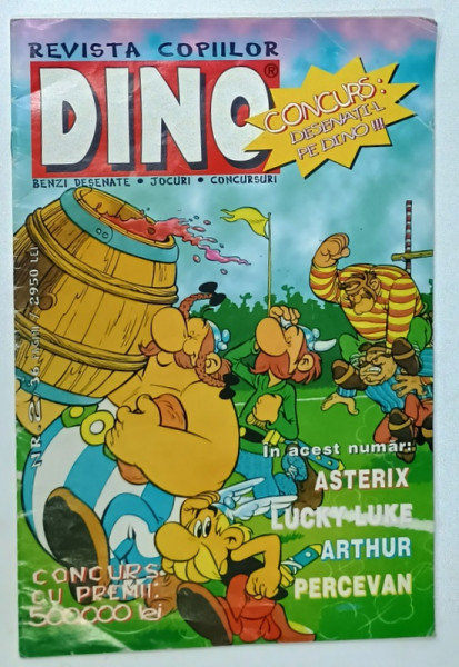 DINO , REVISTA PENTRU COPII , NR. 2 , ANII ' 90