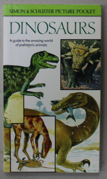 DINOSAURS , A GUIDE TO THE AMAZING WORLD OF PREHISTORIC ANIMALS by MICHAEL BENTON , 1992
