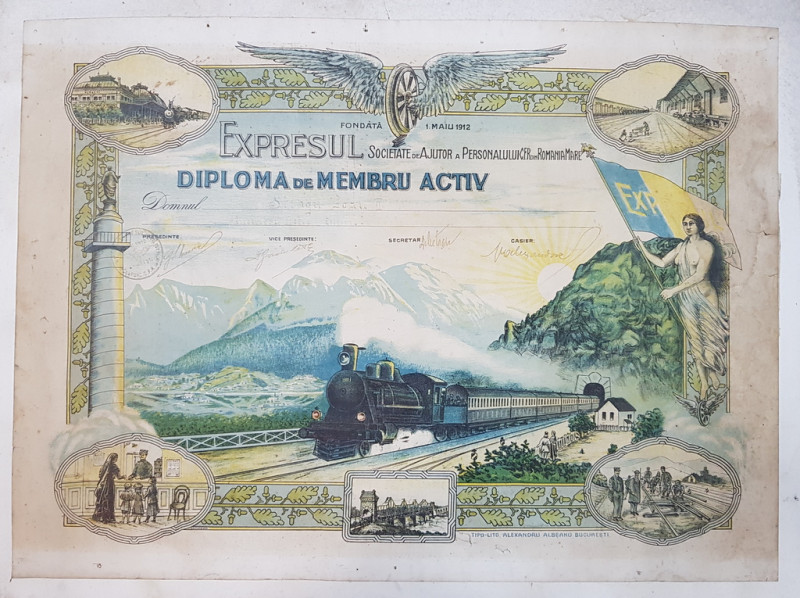 DIPLOMA de MEMBRU ACTIV 'EXPRESUL'