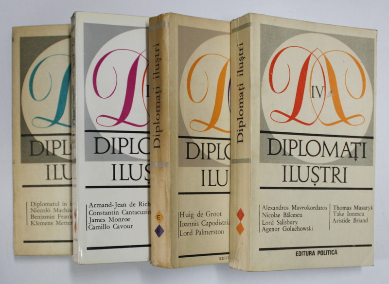 DIPLOMATI ILUSTRI VOL . I - IV , 1983