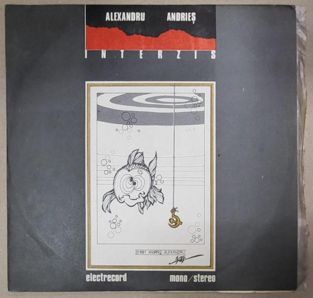 Disc vinil - Alexandru Andries, Interzis, 1990