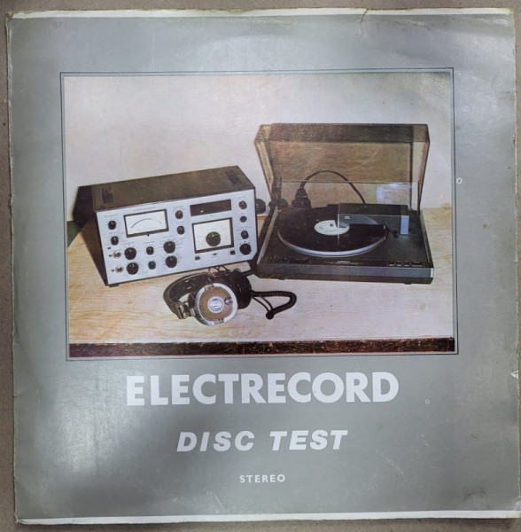 Disc vinil - Electrecord, Disc Test, Stereo