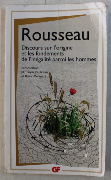 DISCOURS DUR L ' ORIGINE ET LES FONDEMENTS DE L ' INEGALITE PARMI LES HOMMES par ROUSSEAU , 2008