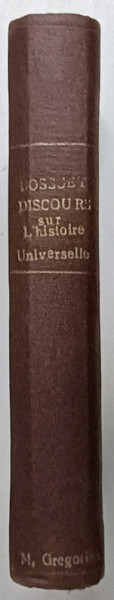 DISCOURS SUR L ' HISTOIRE UNIVERSELLE par BOSSUET , 2016