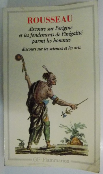 DISCOURS SUR L"ORIGINE ET LES FONDAMENTES DE L"INEGALITE PARMI LES HOMMES , 1971