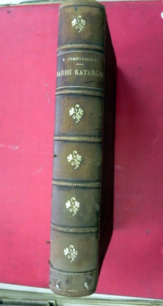Discursurile lui Barbu Katargiu 1859-1862  Ang. Demetriescu 