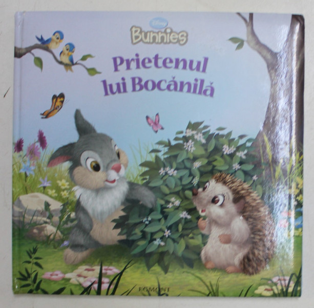 DISNEY BUNNIES , PRIETENUL LUI BOCANILA , ilustratii de LORI TYMINSKI ... DOUG BALL , de LAURA DRISCOLL , 2008 * MINIMA UZURA A COTORULUI