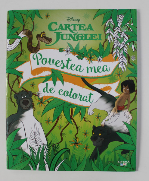 DISNEY - CARTEA JUNGLEI , POVESTEA MEA DE COLORAT , 2021