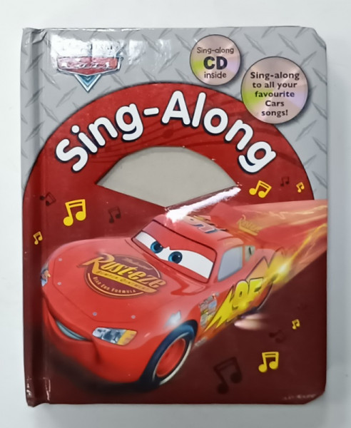 DISNEY  PIXAR CARS , SING ALONG , 2010, LIPSA CD - ROM