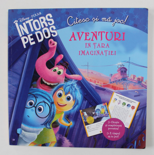 DISNEY PIXAR - INTORS PE DOS - AVENTURI IN TARA IMAGINATIEI , CITESCI SI  MA JOC ! , 2015